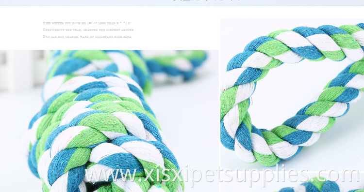 Wholesale New Style Big size handmade Cotton Rope Pet Dog Chew Toys for large dog